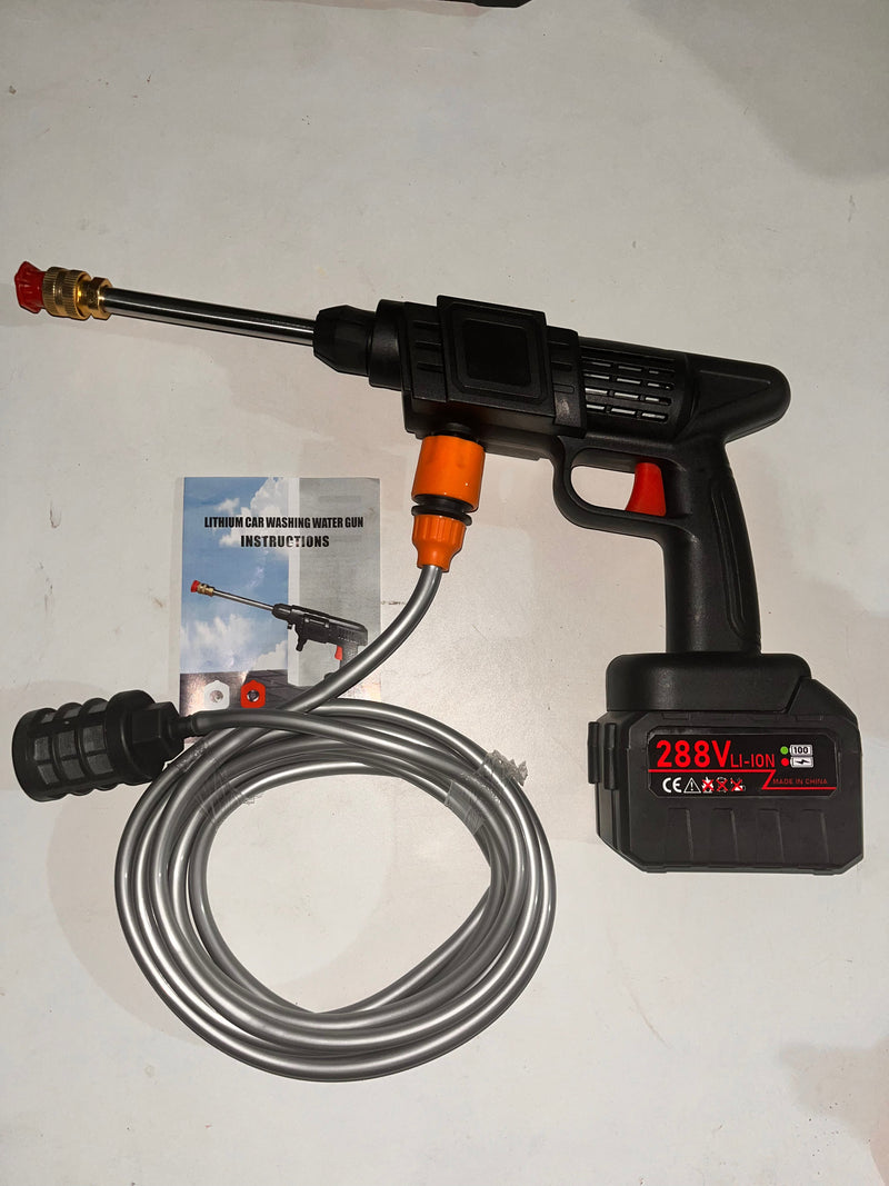 HIDROLAVADORA  PORTATIL DE BATERIA PESADA de 288v